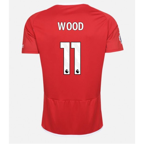 Nottingham Forest Chris Wood #11 Domaci Dres 2023-24 Kratak Rukav